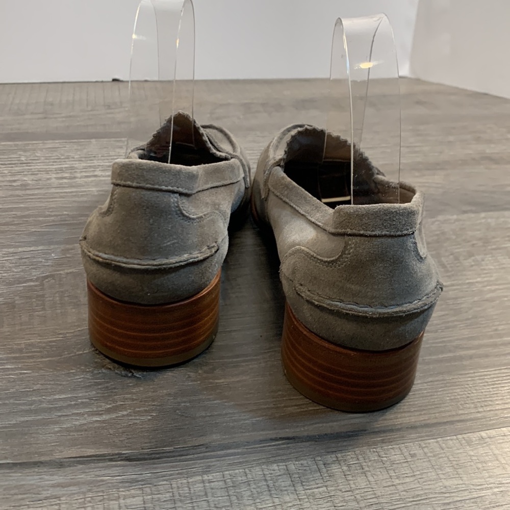 Church''s grey suede Penny loafer size 7 - Picture 4 of 10